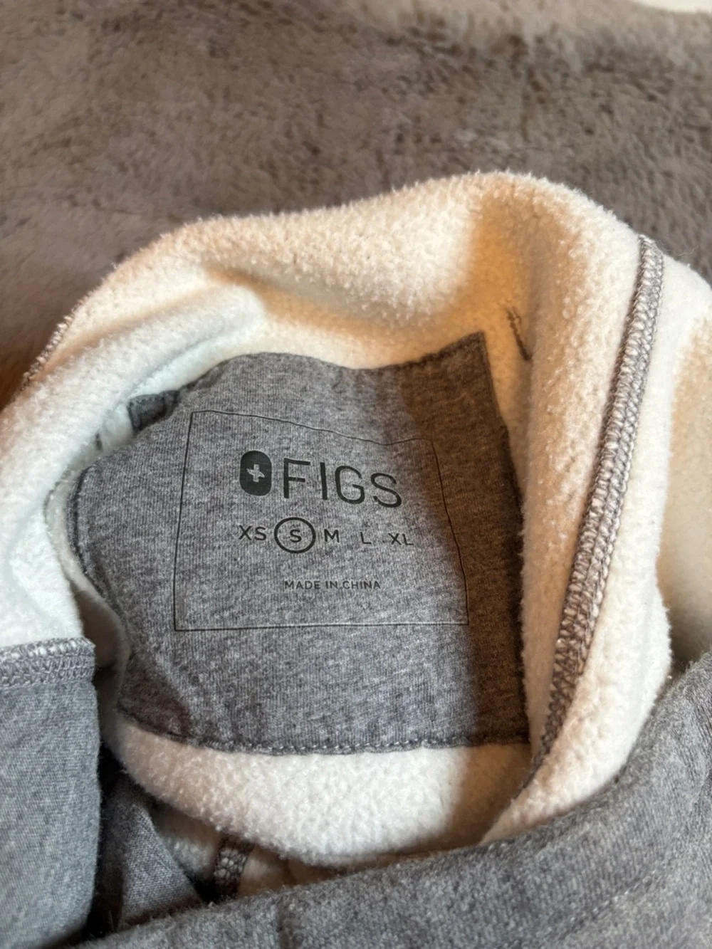 FIGS Men's Grey Athletic Sweatpants Size Small - Picture 5 of 6